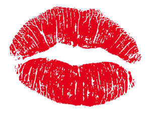 Lipstick Kiss PNG Cutout