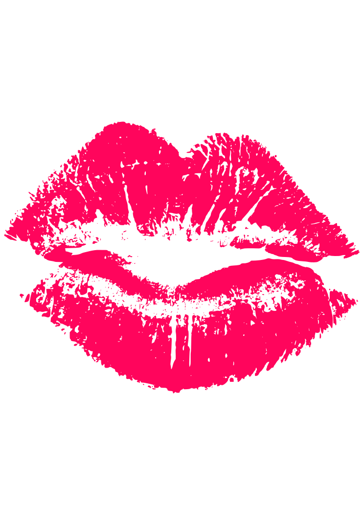 Lipstick Kiss PNG HD Image