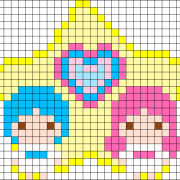 Little Twin Stars PNG Cutout