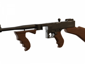 Machine Gun PNG Image File