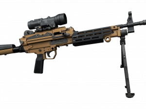 Machine Gun Transparent