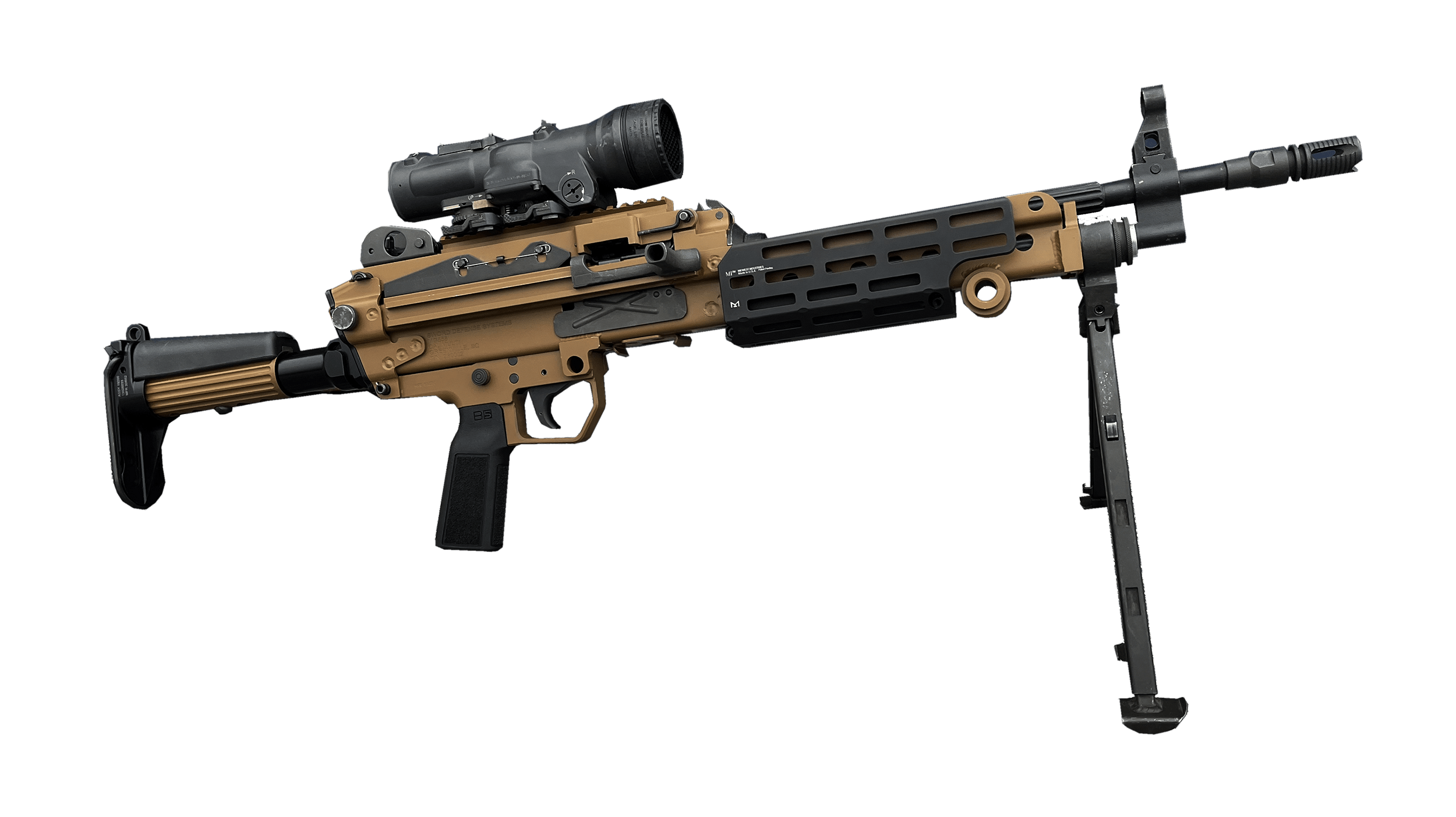 Machine Gun Transparent