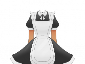 Maid Outfit Dress PNG HD Image