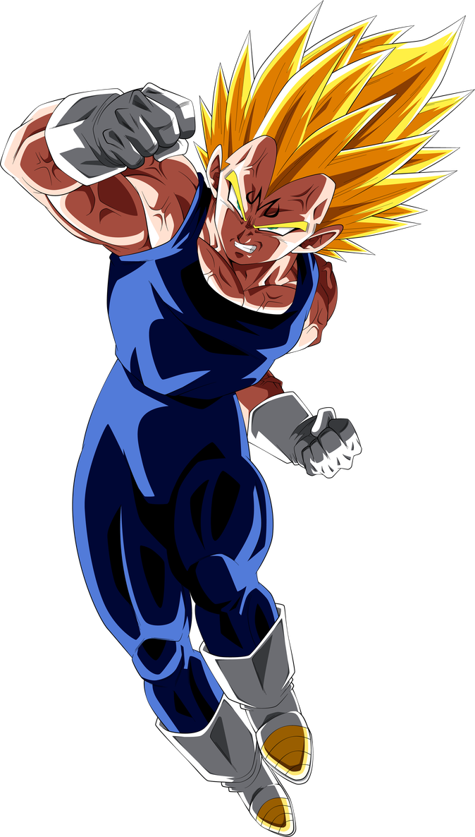 Majin Vegeta Background PNG