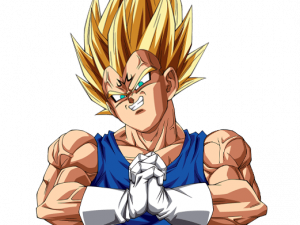 Majin Vegeta PNG Background