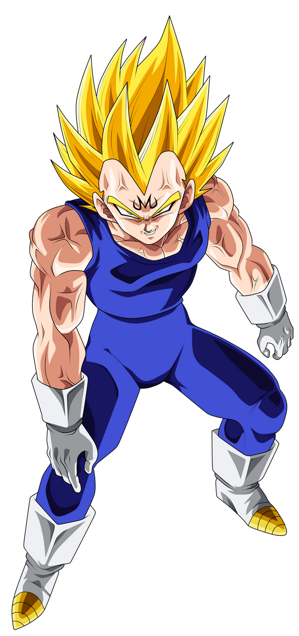 Majin Vegeta PNG Cutout