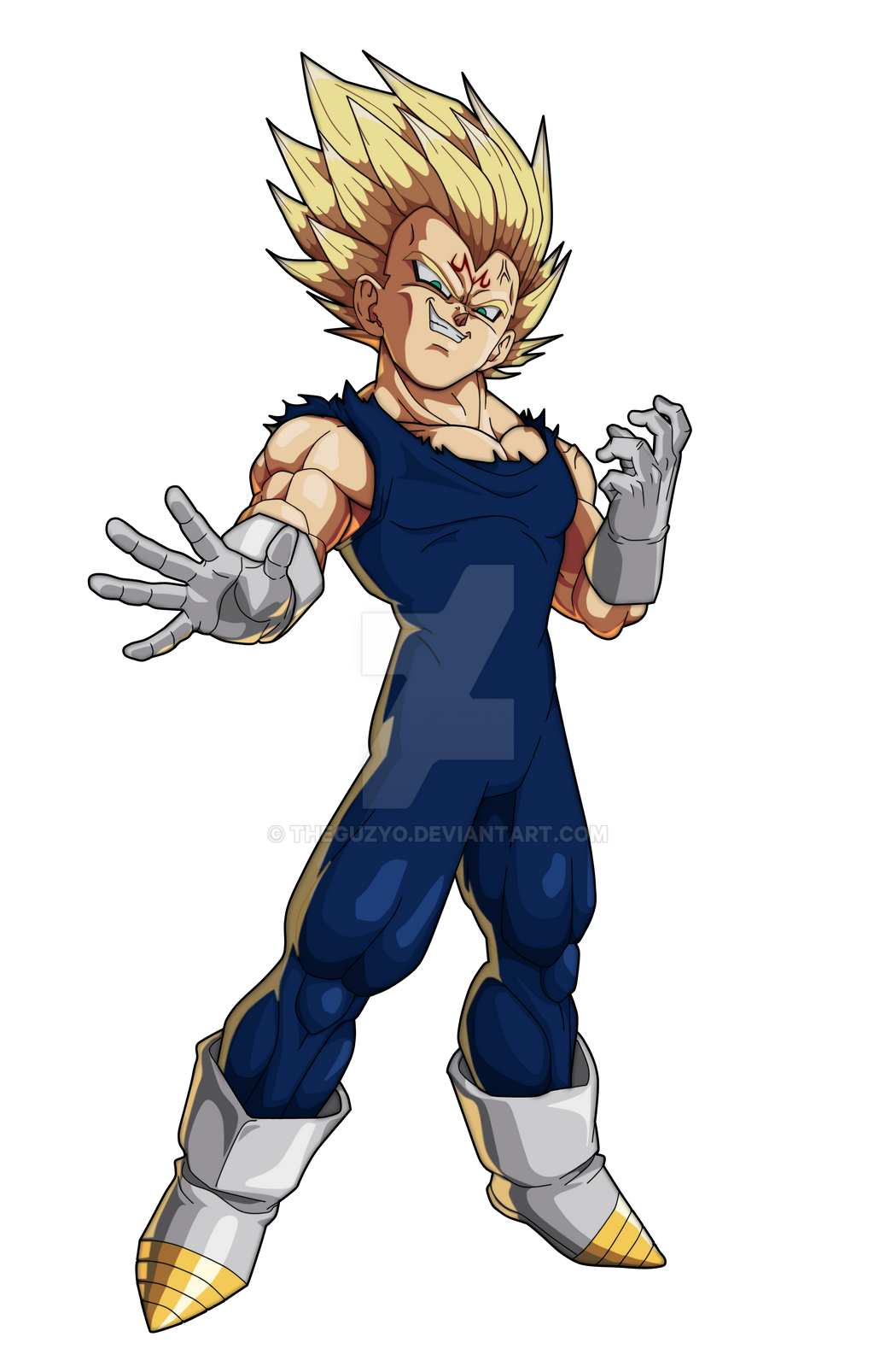 Majin Vegeta PNG Images