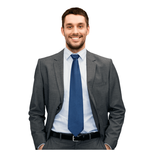 Man In Suit PNG Pic