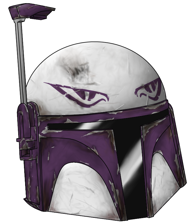 Mandalorian Helmet Background PNG