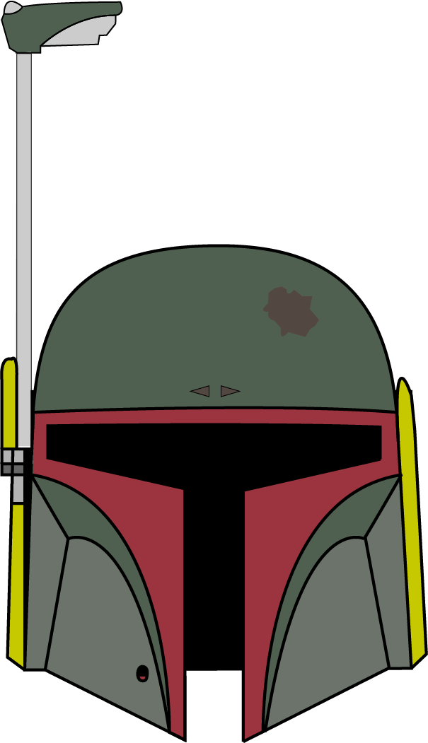 Mandalorian Helmet PNG Cutout