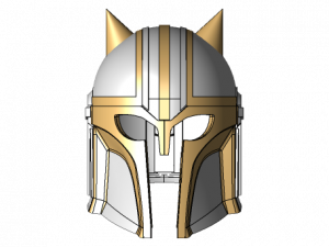 Mandalorian Helmet PNG Image