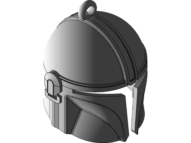 Mandalorian Helmet PNG Pic