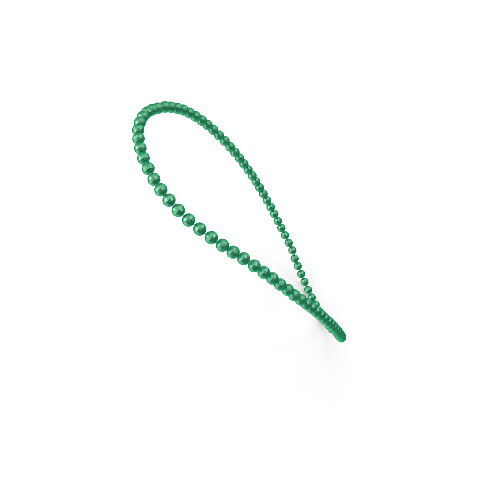 Mardi Gras Beads Background PNG