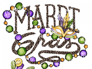 Mardi Gras Beads PNG