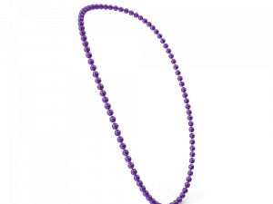 Mardi Gras Beads PNG Background