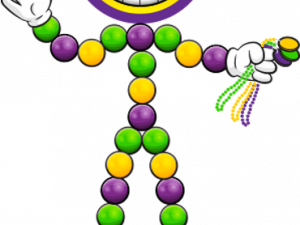 Mardi Gras Beads PNG Images HD