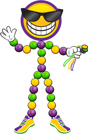 Mardi Gras Beads PNG Images HD