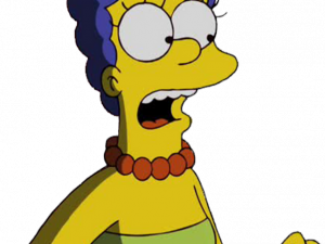 Marge Simpson PNG Cutout