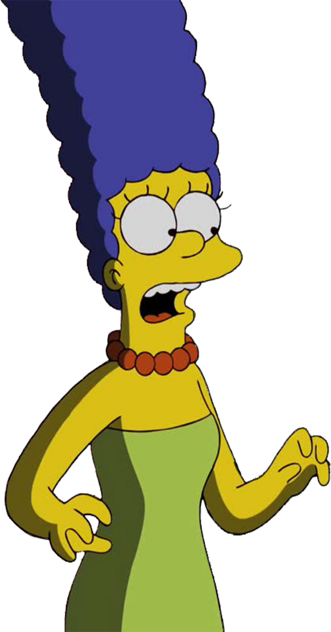 Marge Simpson PNG Cutout