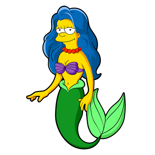 Marge Simpson PNG File