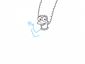 Marge Simpson PNG Pic