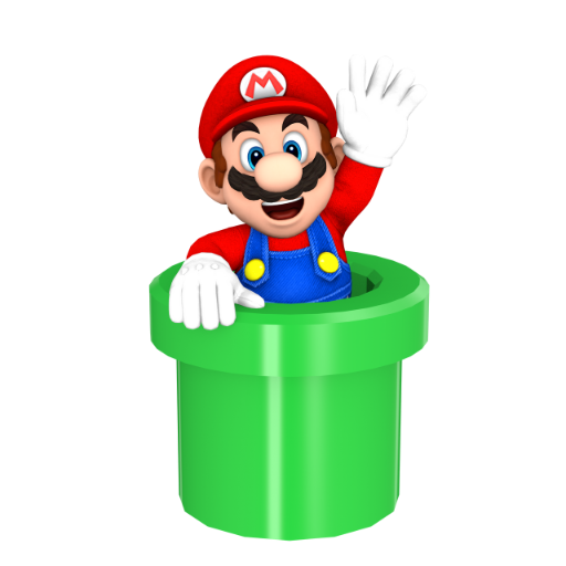 Mario Pipe PNG Image