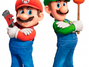 Mario and Luigi PNG Clipart