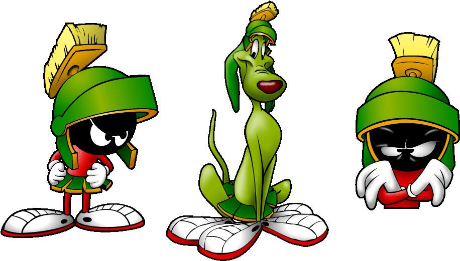 Marvin The Martian PNG Cutout