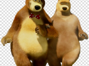 Masha And The Bear PNG Image HD