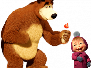 Masha And The Bear Transparent