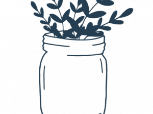 Mason Jar PNG Background