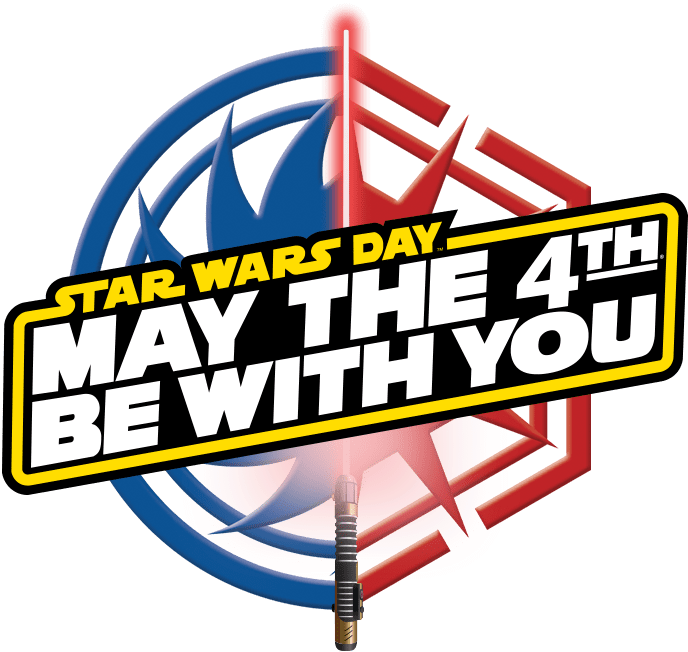 May The 4th Be With You PNG File