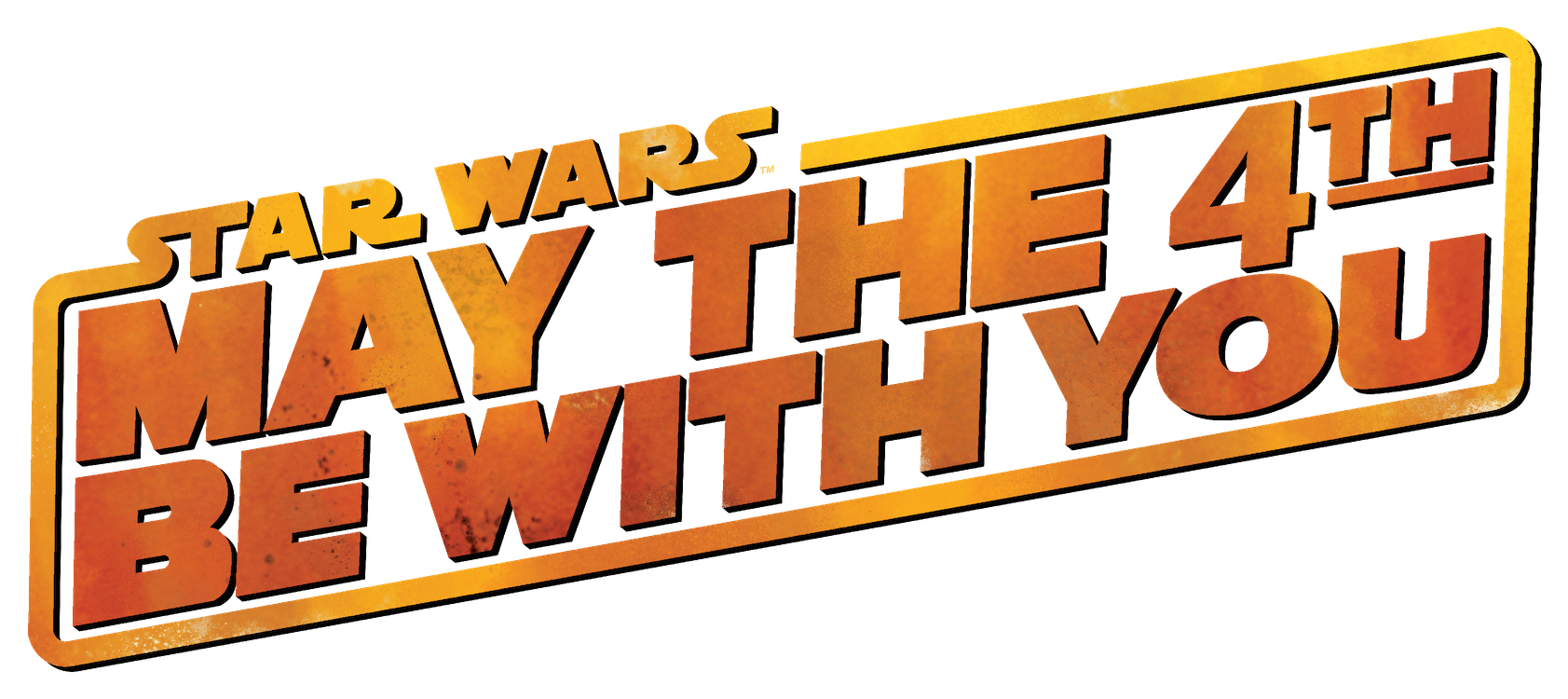 May The 4th Be With You PNG Image