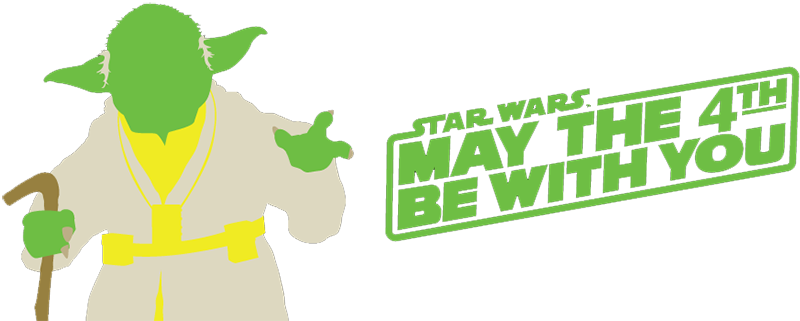 May The 4th Be With You PNG Images