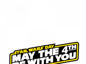 May The 4th Be With You PNG Picture