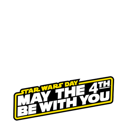 May The 4th Be With You PNG Picture