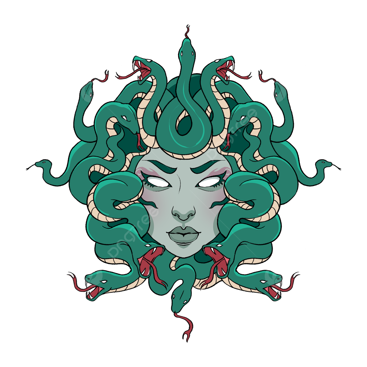 Medusa PNG Clipart