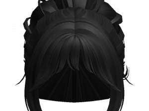 Messy Bun PNG Free Image