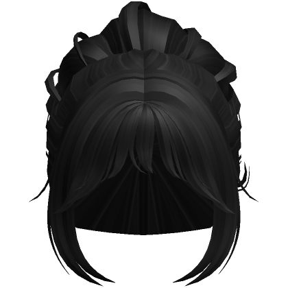 Messy Bun PNG Free Image