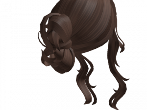 Messy Bun PNG Image