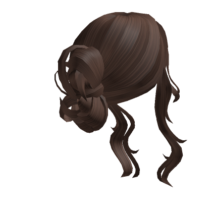 Messy Bun PNG Image