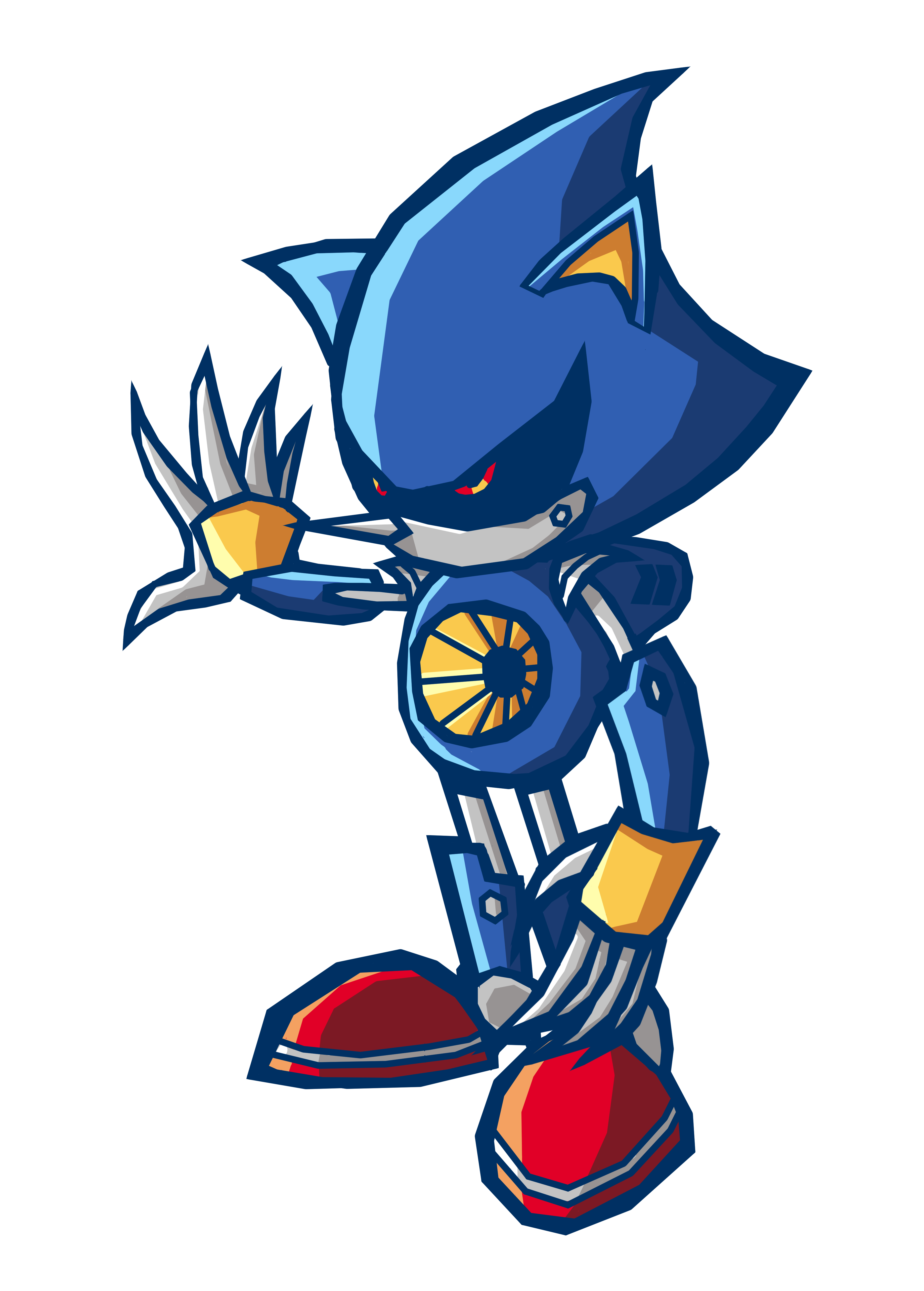 Metal Sonic No Background