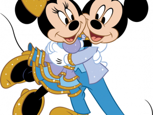 Mickey And Minnie No Background