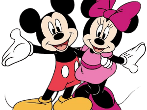 Mickey And Minnie PNG Pic