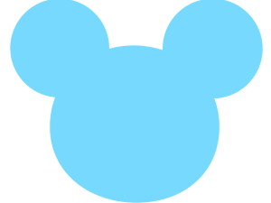 Mickey Ears Transparent