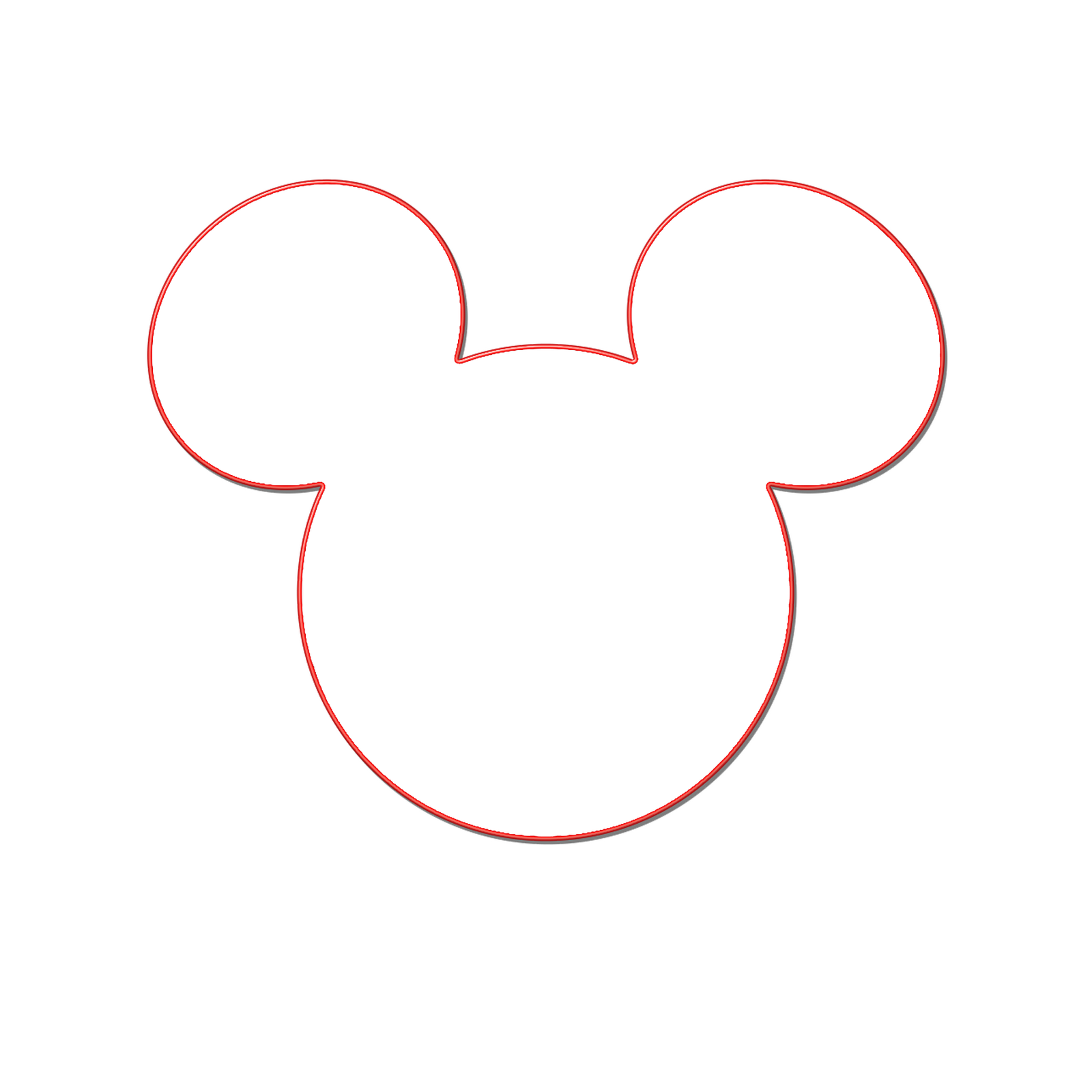 Mickey Head PNG Clipart