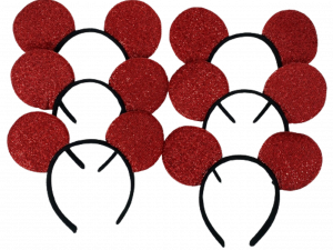 Mickey Mouse Ears Background PNG