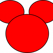 Mickey Mouse Ears PNG Cutout