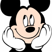 Mickey Mouse Face PNG