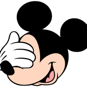 Mickey Mouse Face PNG Clipart